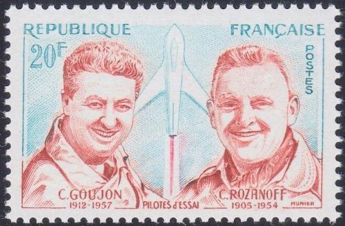 Potov znmka Franczsko 1959 Piloti Mi# 1257