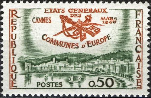 Potov znmka Franczsko 1960 Evropsk obce Mi# 1292