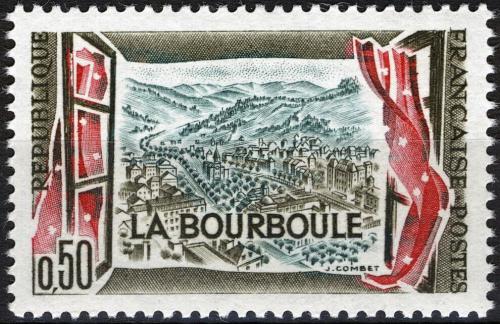 Potov znmka Franczsko 1960 Termln lzn La Bourboule Mi# 1308 - zvi obrzok