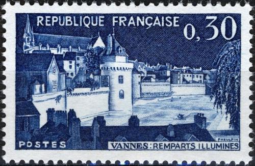 Potov znmka Franczsko 1962 Vannes Mi# 1386