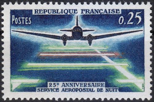 Potov znmka Franczsko 1964 Non leteck pota Mi# 1471 - zvi obrzok