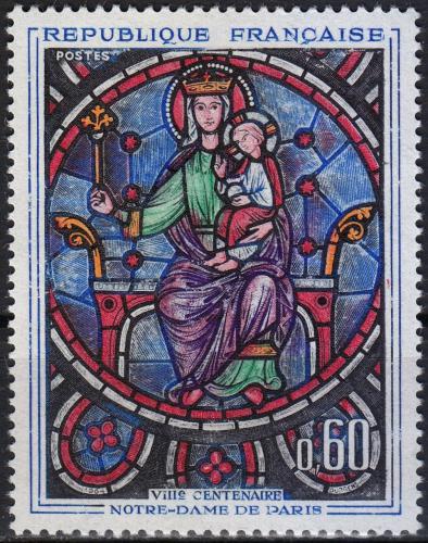 Potov znmka Franczsko 1964 Vitr z Notre Dame Mi# 1474