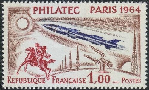Potov znmka Franczsko 1964 Vstava Philatec Mi# 1480 Kat 17 - zvi obrzok