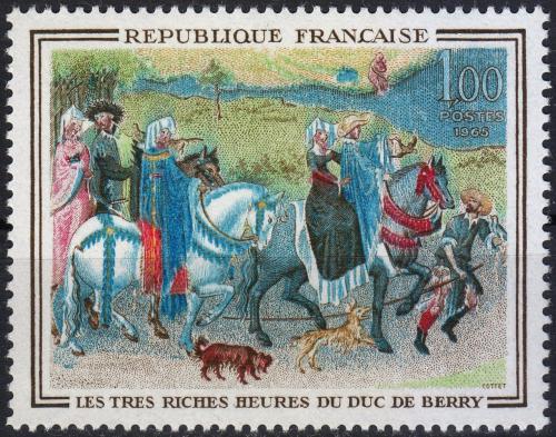 Potov znmka Franczsko 1965 Umenie Mi# 1523