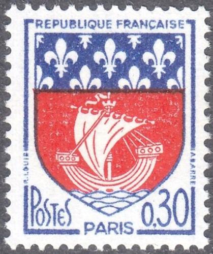 Potov znmka Franczsko 1965 Znak Pa Mi# 1497 - zvi obrzok
