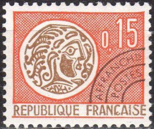 Potov znmka Franczsko 1966 Keltsk mince Mi# 1558