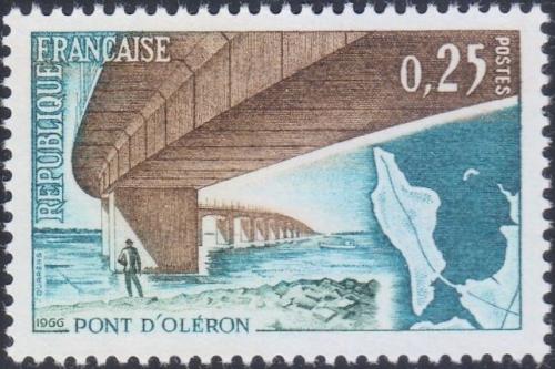 Potov znmka Franczsko 1966 Most Olron Mi# 1551