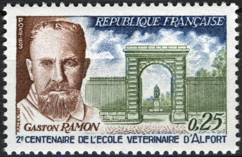 Potov znmka Franczsko 1967 Gaston Ramon, veterin Mi# 1584