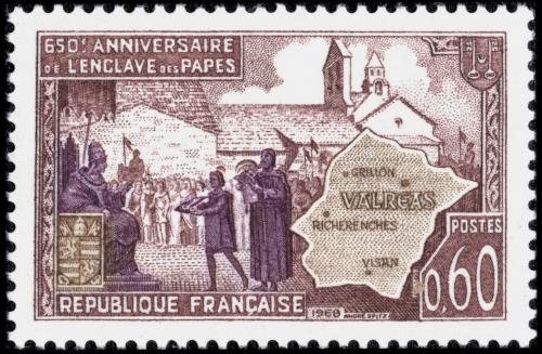 Potov znmka Franczsko 1968 Papesk ceremonie Mi# 1627