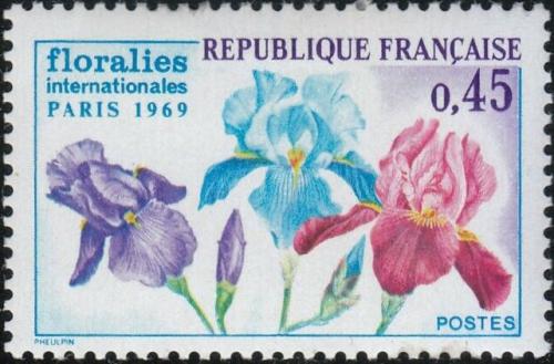 Potov znmka Franczsko 1969 Kvety Mi# 1664