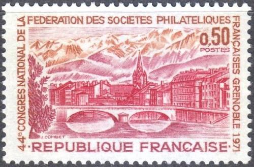 Potov znmka Franczsko 1971 Filatelistick kongres Mi# 1753 - zvi obrzok