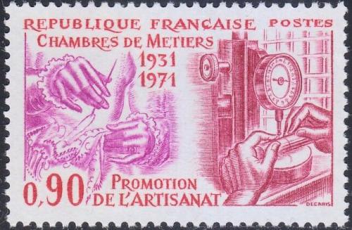 Potov znmka Franczsko 1971 Obchodn komora, 40. vroie Mi# 1768