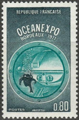 Potov znmka Franczsko 1971 Vstava OCEANEXPO Mi# 1740 - zvi obrzok