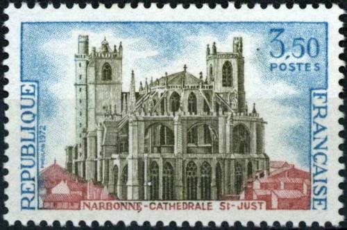 Potov znmka Franczsko 1972 Katedrla v Narbonne Mi# 1786 - zvi obrzok
