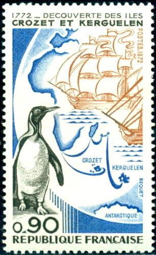 Potov znmka Franczsko 1972 Tuniak patagonsk Mi# 1780 - zvi obrzok