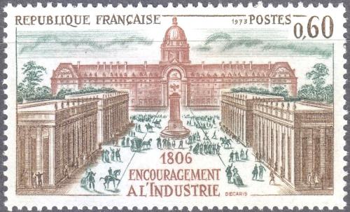 Potov znmka Franczsko 1973 Invalidovna Mi# 1857 - zvi obrzok