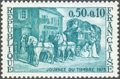 Potov znmka Franczsko 1973 Potov dostavnk Mi# 1824 - zvi obrzok