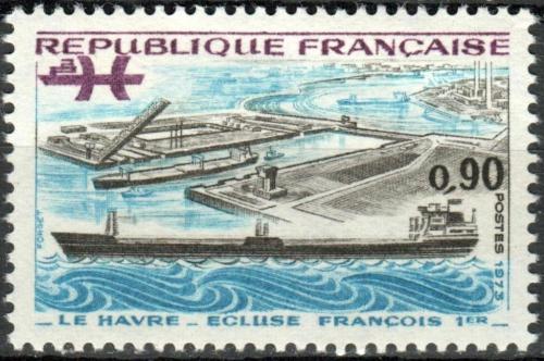 Potov znmka Franczsko 1973 Tanker Mi# 1851 - zvi obrzok