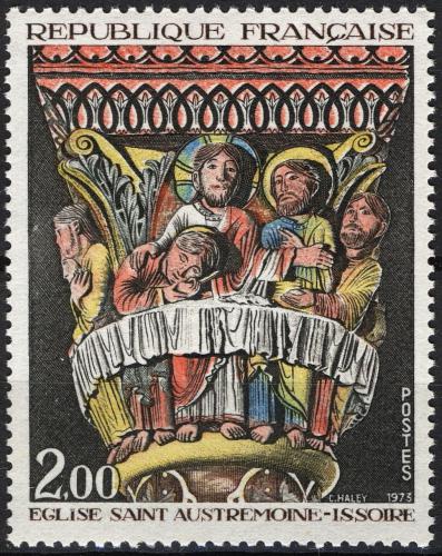 Potov znmka Franczsko 1973 Umenie Mi# 1821 - zvi obrzok