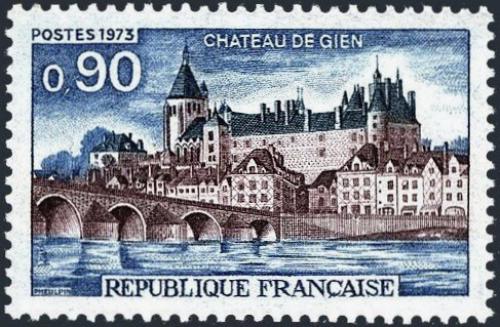 Potov znmka Franczsko 1973 Zmek v Gien Mi# 1844