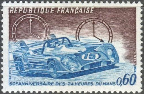 Potov znmka Franczsko 1973 Zvodn auto Mi# 1838
