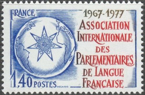 Potov znmka Franczsko 1977 Asociace francouzskch poslanc Mi# 2040
