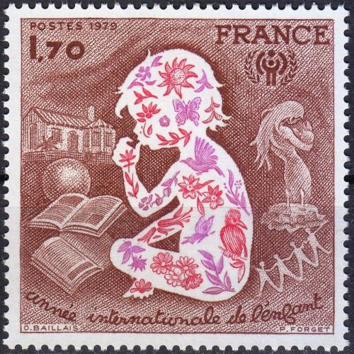 Potov znmka Franczsko 1979 Medzinrodn rok dt Mi# 2133