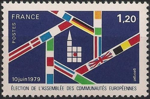 Potov znmka Franczsko 1979 Volby do Evropskho parlamentu Mi# 2154