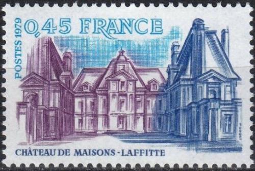 Potov znmka Franczsko 1979 Zmek Maisons-Laffitte Mi# 2175