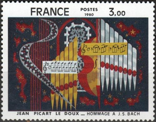Potov znmka Franczsko 1980 Umenie, Jean Picart Le Doux Mi# 2220