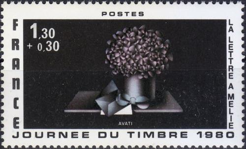 Potov znmka Franczsko 1980 Umenie, Mario Avati Mi# 2197