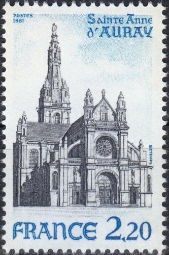 Potov znmka Franczsko 1981 Bazilika v St.-Anne-dAuray Mi# 2274