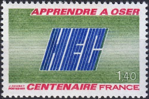 Potov znmka Franczsko 1981 HEC, 100. vroie Mi# 2271 