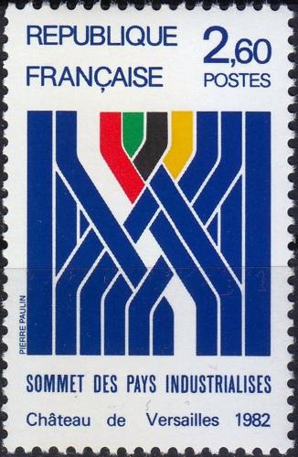 Potov znmka Franczsko 1982 Konference svtovho hospodstv Mi# 2341