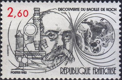 Potov znmka Franczsko 1982 Robert Koch Mi# 2366