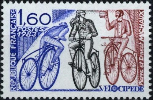 Potov znmka Franczsko 1983 Cyklistika Mi# 2413