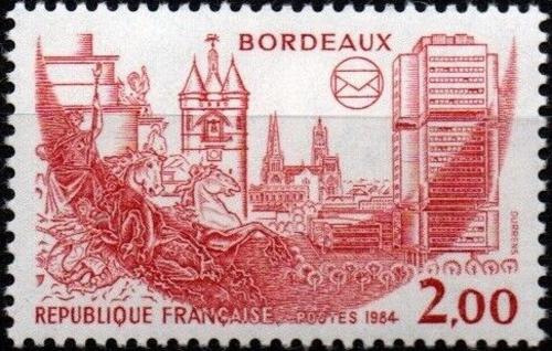 Potov znmka Franczsko 1984 Bordeaux Mi# 2449 - zvi obrzok