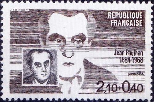 Potov znmka Franczsko 1984 Jean Paulhan, spisovatel Mi# 2470