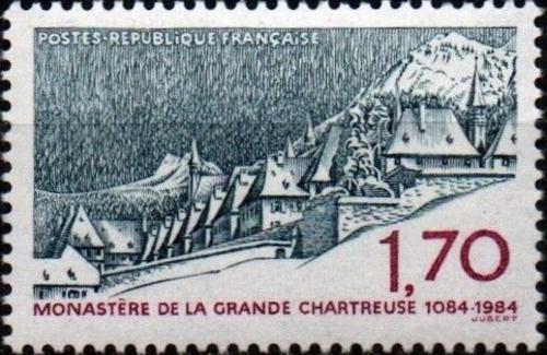 Potov znmka Franczsko 1984 Kltor Grande Chartreuse Mi# 2457