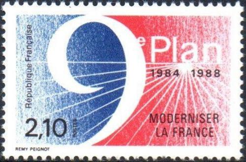 Potov znmka Franczsko 1984 Ptilet pln modernizace Mi# 2475