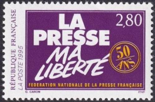 Potov znmka Franczsko 1994 Nrodn tiskov agentura, 50. vroie Mi# 3061