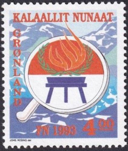 Potov znmka Grnsko 1993 Medzinrodn rok pvodnch obyvatel Mi# 230