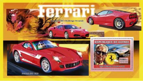 Poštová známka Guinea 2006 Ferrari Mi# Block 1076
