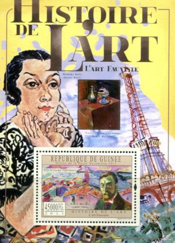 Poštová známka Guinea 2011 Umenie, fauvismus Mi# Block 2028 Kat 18€