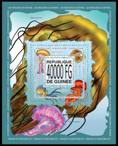 Poštová známka Guinea 2013 Medùzy Mi# Block 2288 Kat 16€