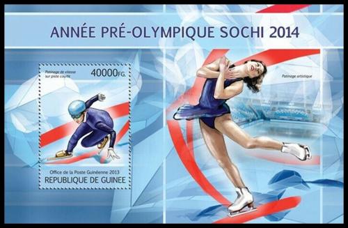 Poštová známka Guinea 2013 ZOH Soèi Mi# Block 2220 Kat 16€