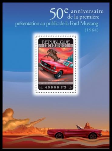 Potov znmka Guinea 2014 Ford Mustang Mi# Block 2389 Kat 16 - zvi obrzok