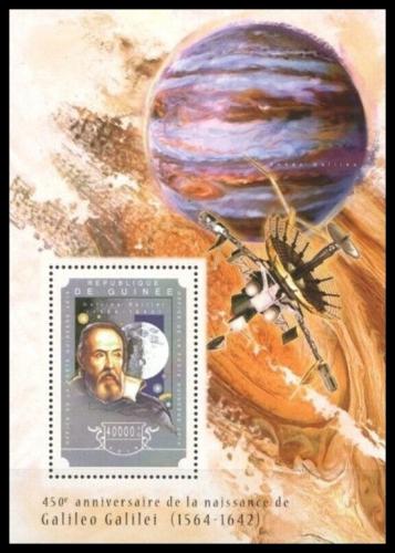 Poštová známka Guinea 2014 Galileo Galilei Mi# Block 2457 Kat 16€