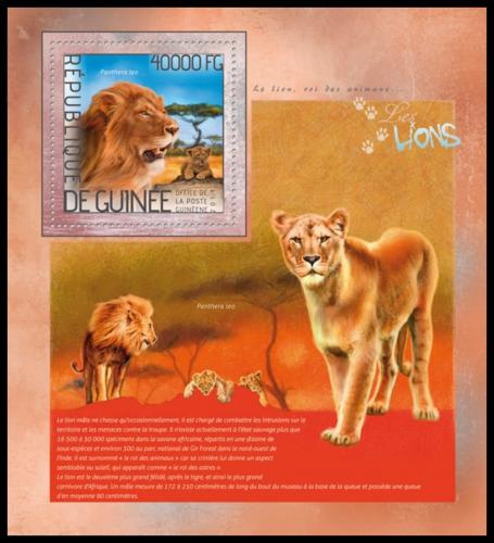 Poštová známka Guinea 2014 Levy Mi# Block 2372 Kat 16€