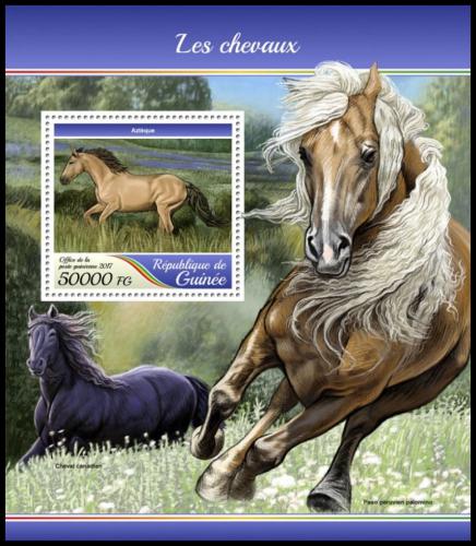 Poštová známka Guinea 2017 Kone Mi# Block 2814 Kat 20€